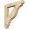 Ekena Millwork Funston Arts & Crafts Rough Sawn Bracket, Douglas Fir, 6"W x 48"D x 48"H BKT06X48X48FST03RDF - alternate 1